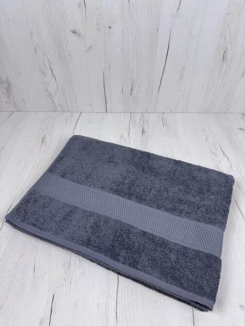 Полотенце махровое BS 400гр Узбекистан, 910 серый