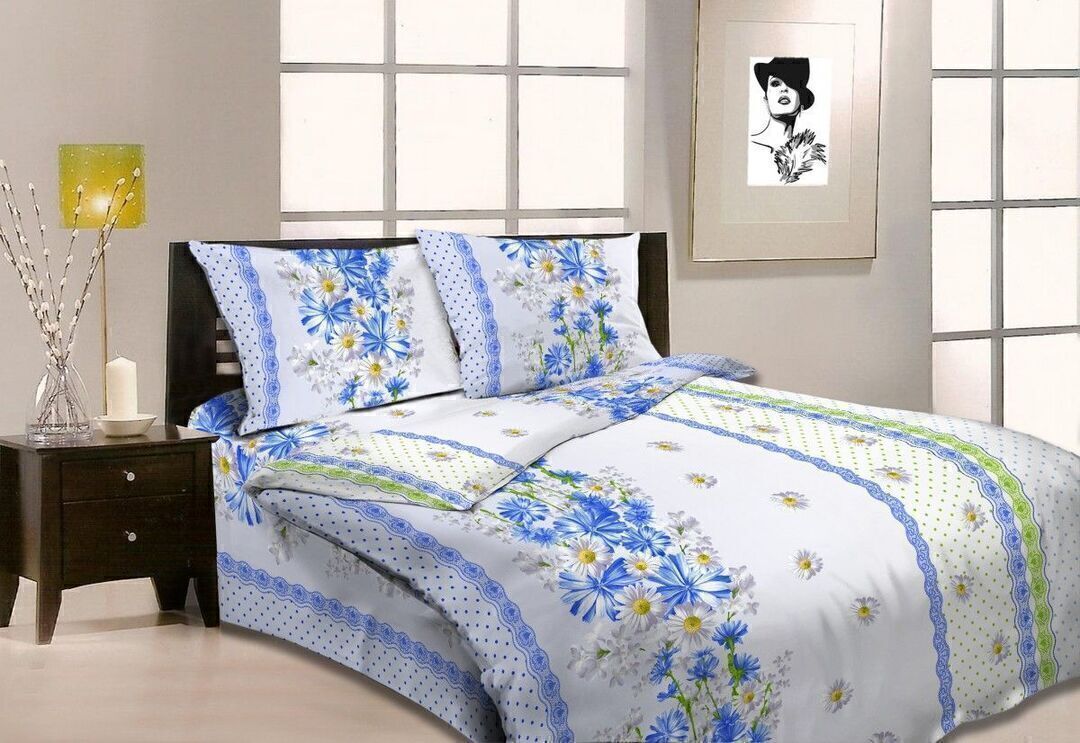 Бязь 150 набивная 125 гр/м2 Красная Талка