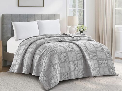 Покрывало жаккардовое вареный хлопок TERRY Клео, TER-005