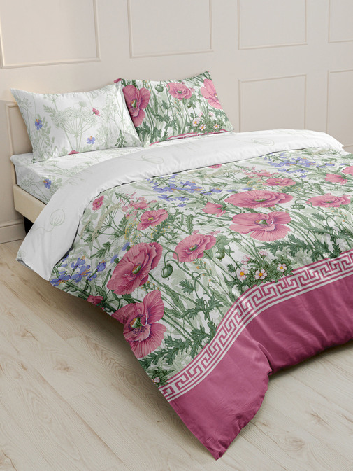 КПБ  с  простыней бязь Шуя Реноме<216391> 