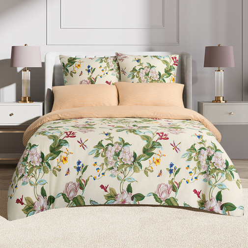 КПБ  сатин Гармоника<Каприйский ирис>