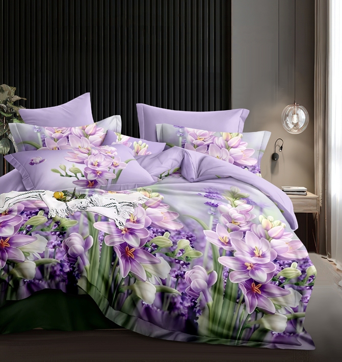 КПБ  поплин Exclusive Viola<ПВ31-1493>