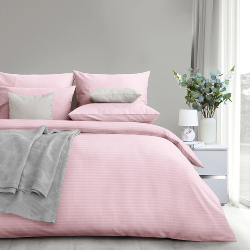 КПБ  страйп-сатин (нав 50*70) Verossa Stripe<70301 Lotus>