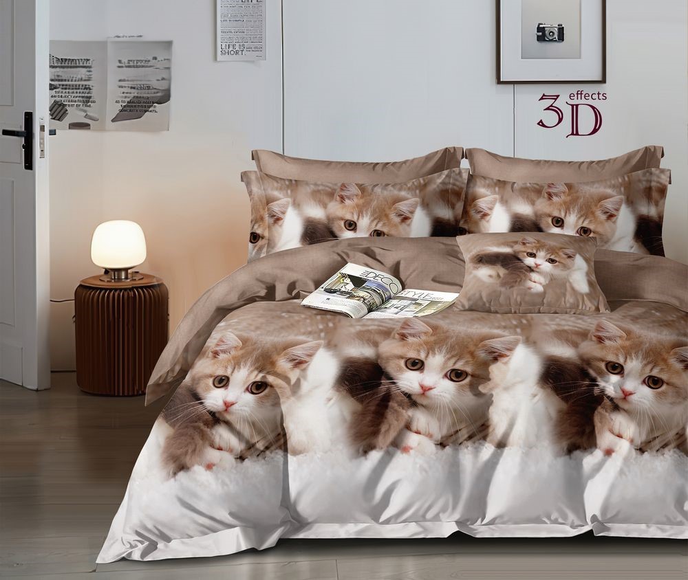 КПБ  поплин Оливковая коллекция Реноме<УУ 1340> 