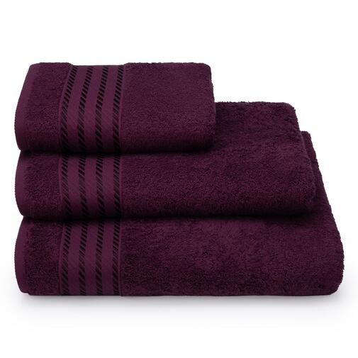 Полотенце махровое Glimmer ДМ ТЕКС, 19-2430 виноградный сок