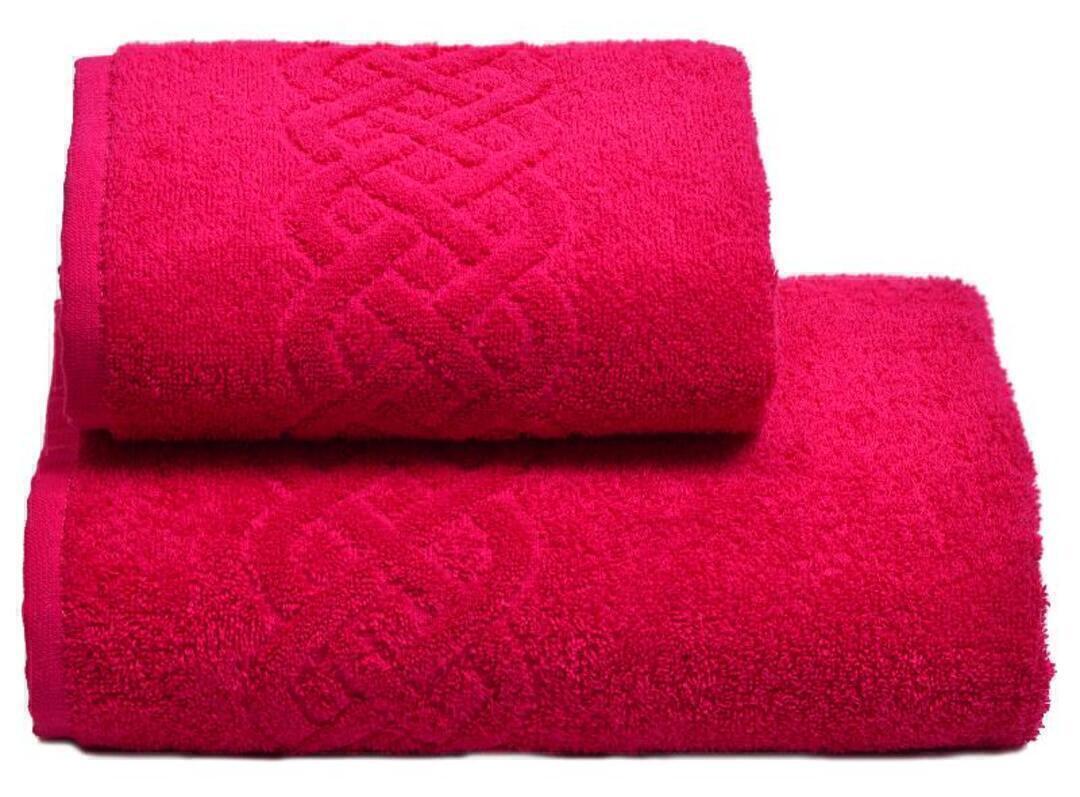 Полотенце махровое Плайт ДМ Люкс, 31 малиновый