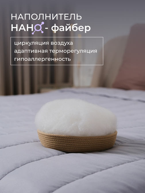 Одеяло Deluxe Swan  микрофибра Реноме