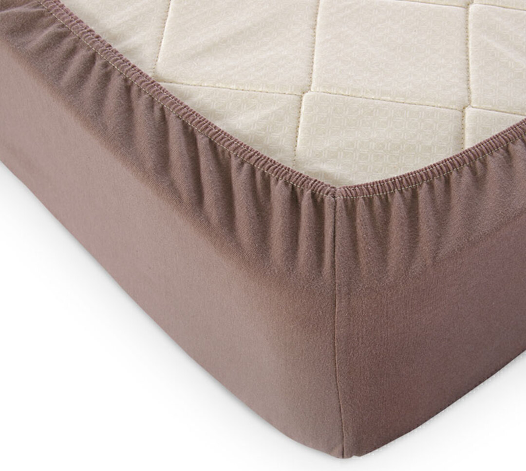 Простыня трикотажная на резинке 125гр борт 20 Текс-Дизайн