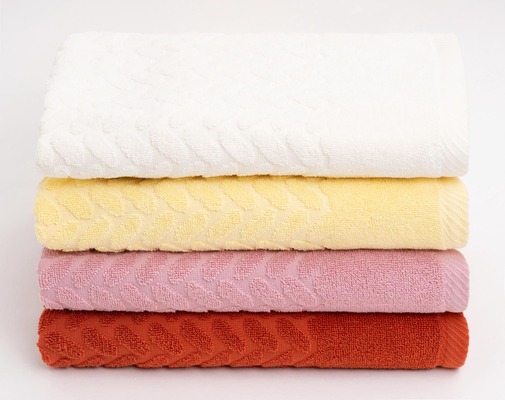 Полотенце махровое Олеандр Узбекистан, МВ-017 кремовый