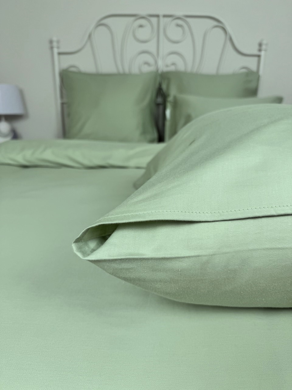 КПБ сатин однотонный Темно-синяя коллекция Реноме<OS-004 Олива>