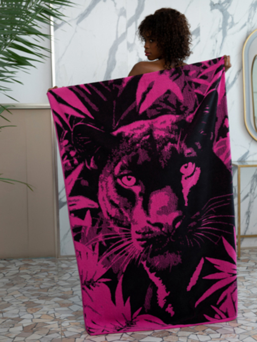 Полотенце махровое Пантера Узбекистан ПТК