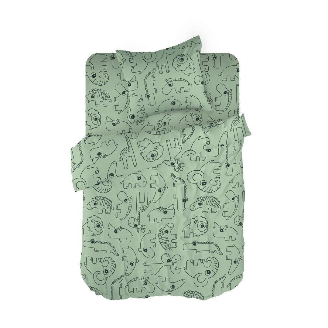 КПБ в детскую кроватку перкаль Wenge baby<989431 Baby hippo Скидка Акция18>