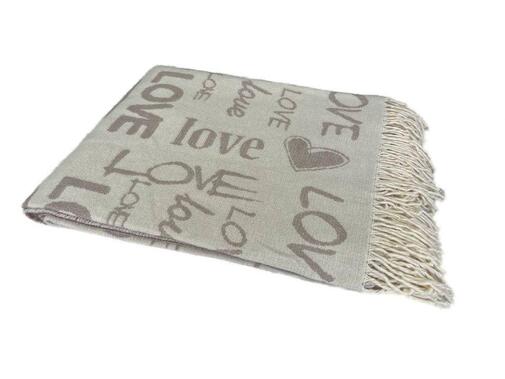Плед Love жаккардовый Влади