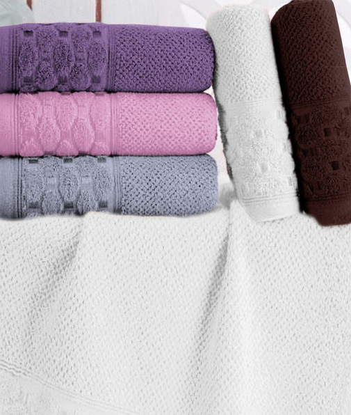 Полотенце махровое Латис Luxor, 51002 белый