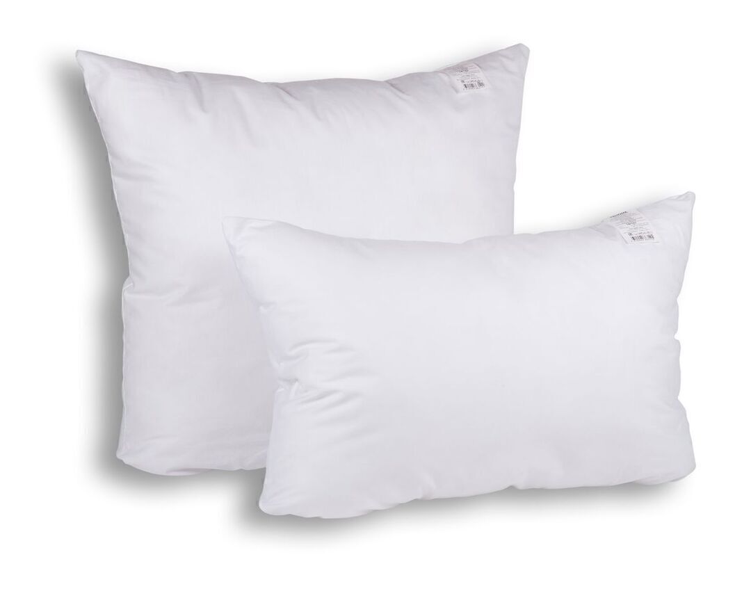 Подушка заменитель лебяжьего пуха в тике, спецзаказ, Реноме