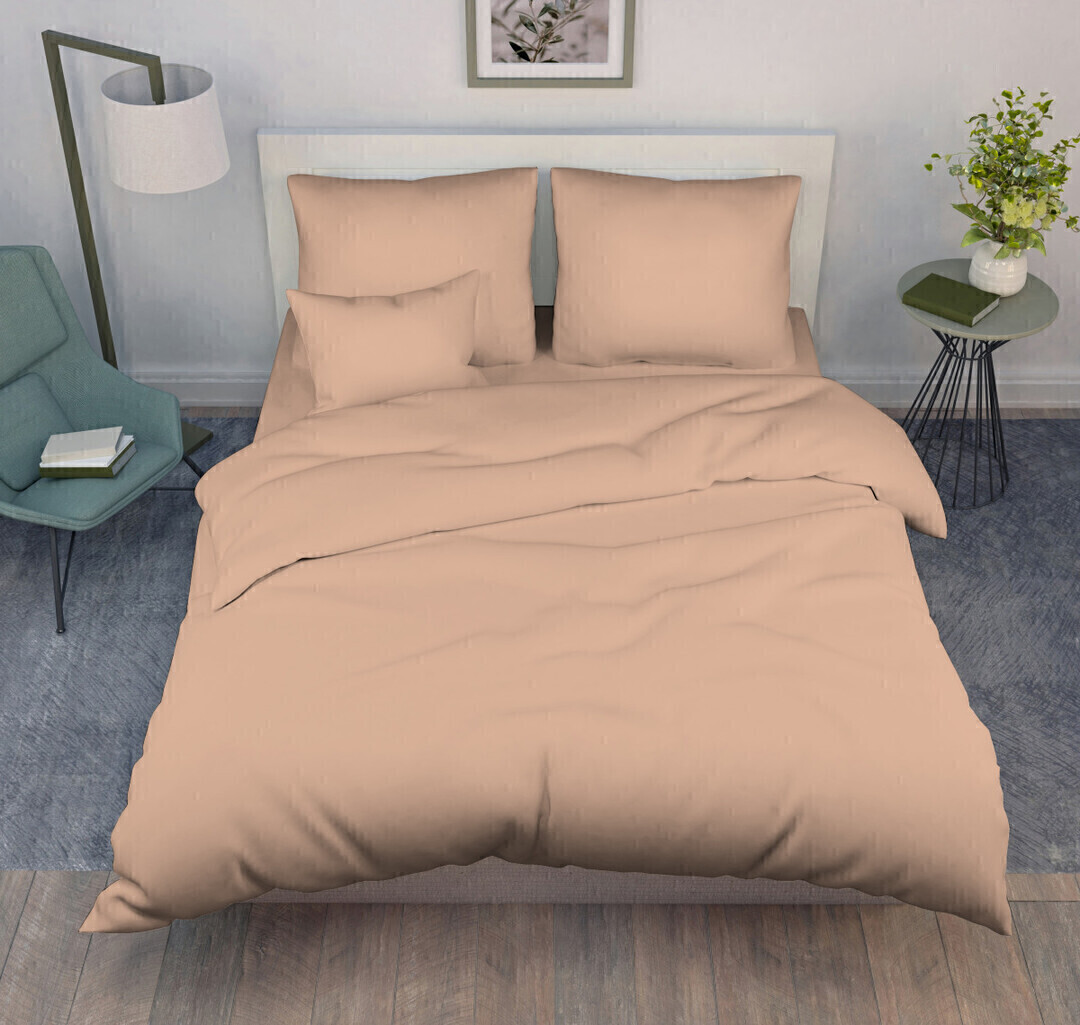 Простыня поплин на резинке Реноме