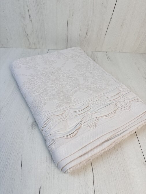 Покрывало махровое 22..421 7Я, 2208421, бежевый