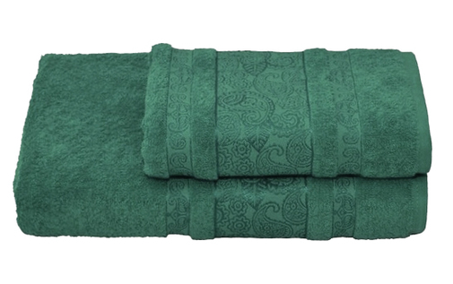 Покрывало махровое Бодринг 400гр. Узбекистан, изумрудный