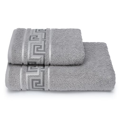 Полотенце махровое Tavropos Клинелли, 16-0000 серый