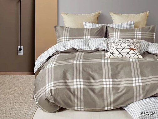 КПБ  сатин в коробке (нав 70*70) Satin de Luxe SK Клео<857-SK>