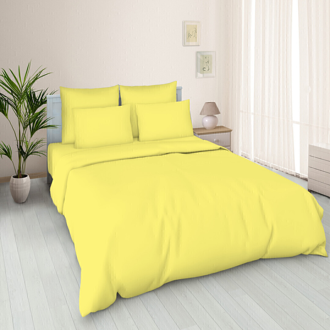 Наволочка упак 2шт поплин однотонный Реноме