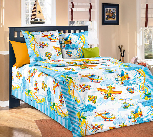 КПБ детский перкаль Бамбино<От винта!-1>