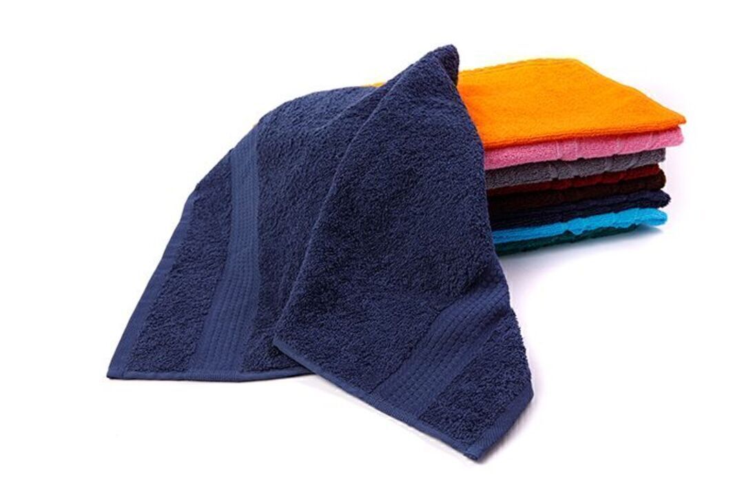 Полотенце махровое Соты 460гр/м2, 761 темно-синий