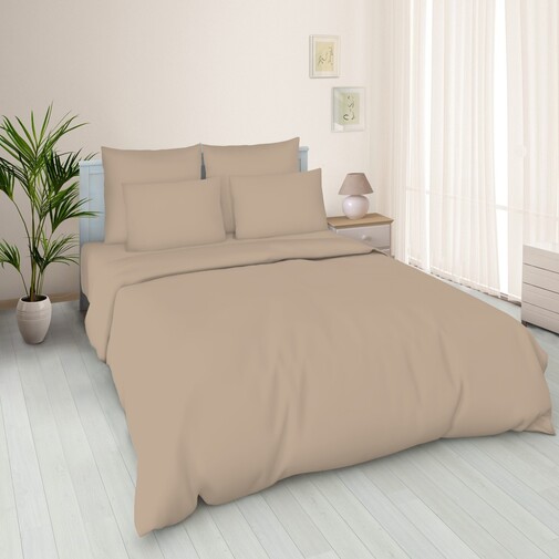 Наволочка упак 2шт поплин однотонный Реноме