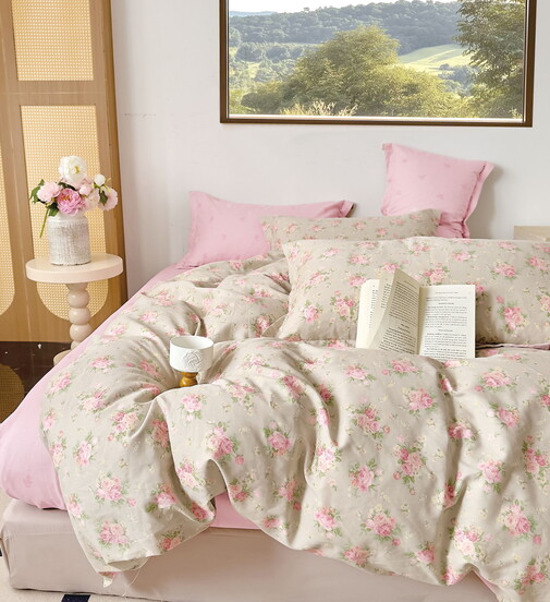 КПБ сатин Темно-синяя коллекция с увеличенной простыней Реноме<ПП 7439>