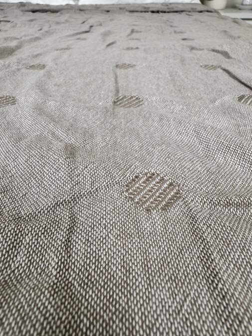 Покрывало хлопковое 46..353 7Я, 4610353, бежевый