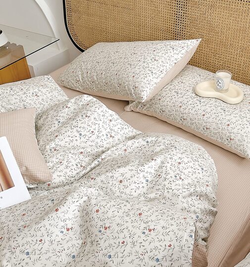 КПБ сатин Темно-синяя коллекция с увеличенной простыней Реноме<ПП 7442>