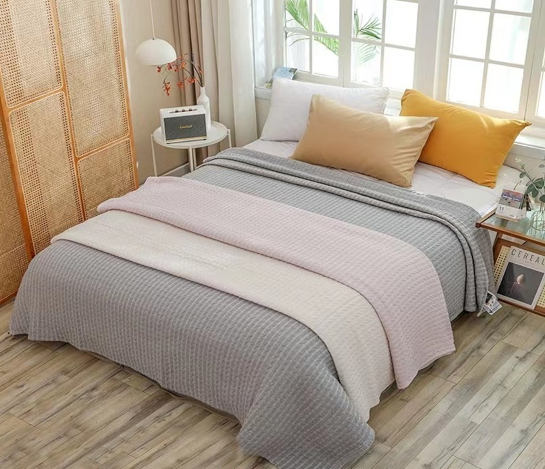 Покрывало хлопковое 46..261 7Я, 4608261, молочный