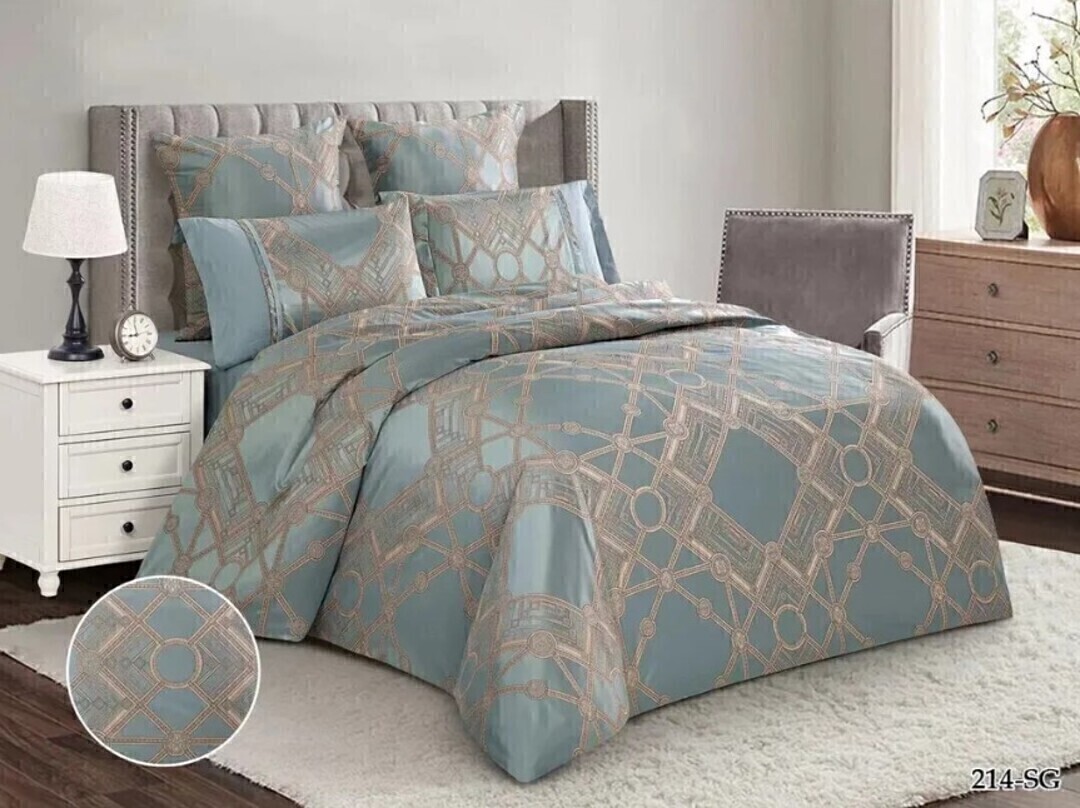 КПБ  сатин-жаккард Satin Jacquard SG Клео<SG-214>