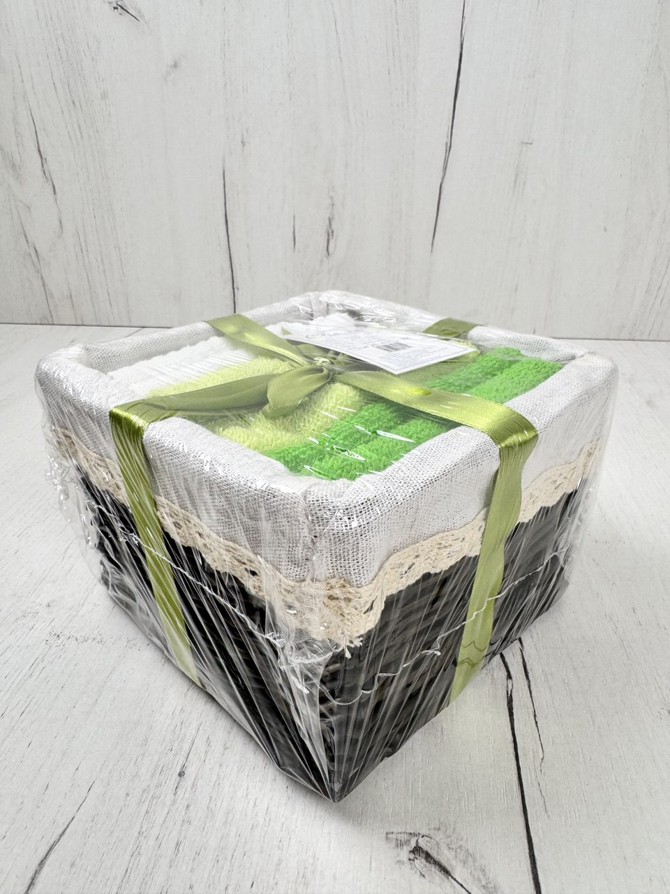 Набор салфеток в подарочной корзинке Cherir/Черир М