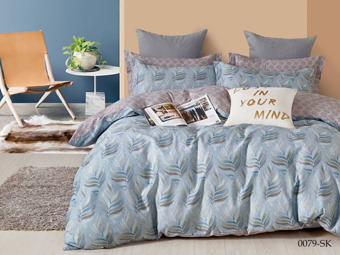 КПБ  сатин в коробке (нав 50*70) Satin de Luxe SK Клео<0079-SK Скидка Акция24>