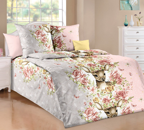 КПБ детский перкаль Бамбино<Фэлин-1>