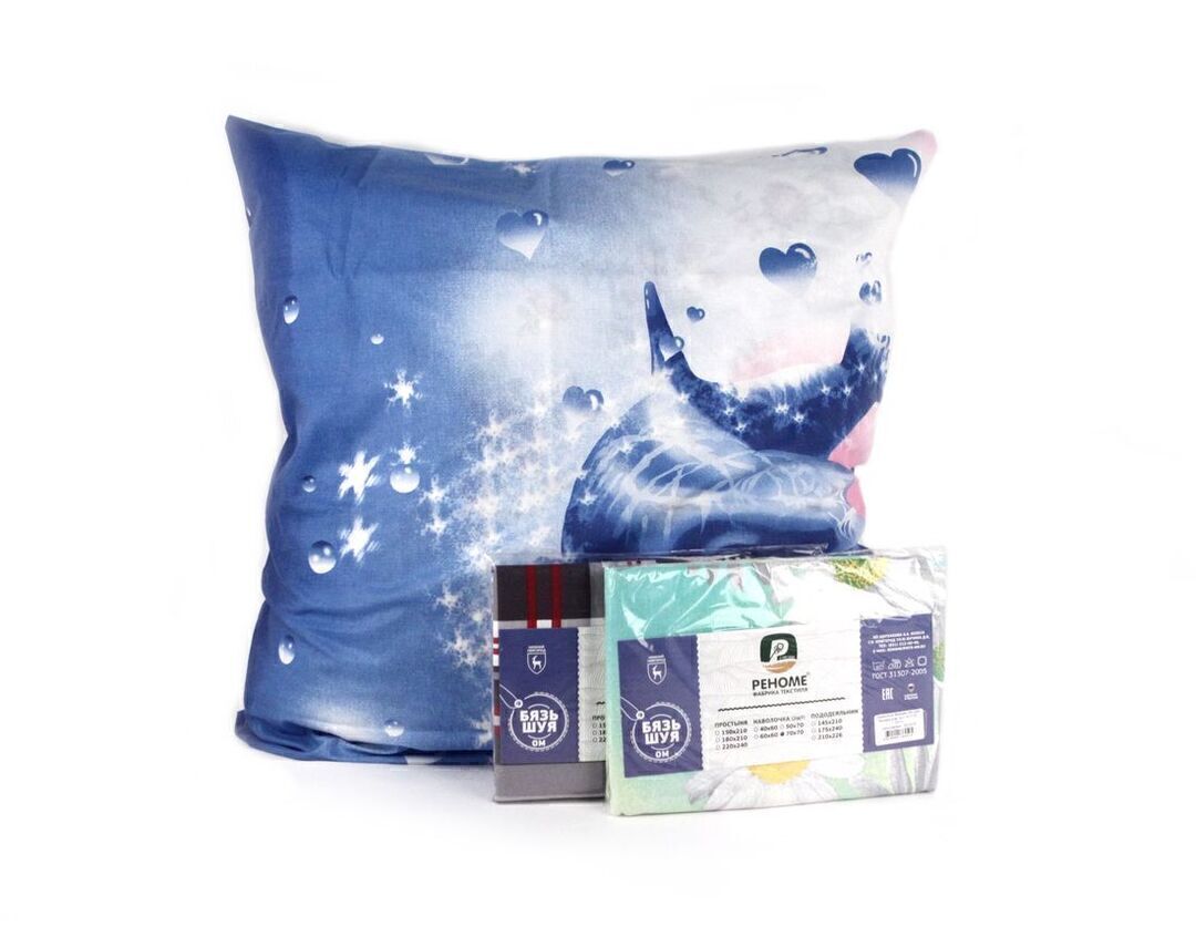 Наволочка бязь о/м Шуя Реноме упак 2шт.