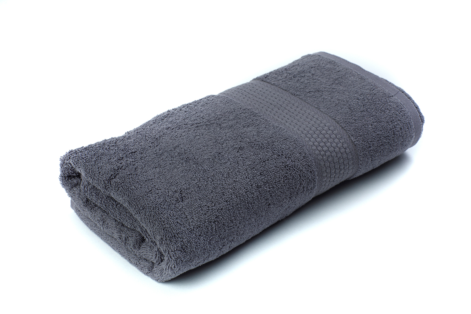 Полотенце махровое Соты 460гр/м2, 910 серый