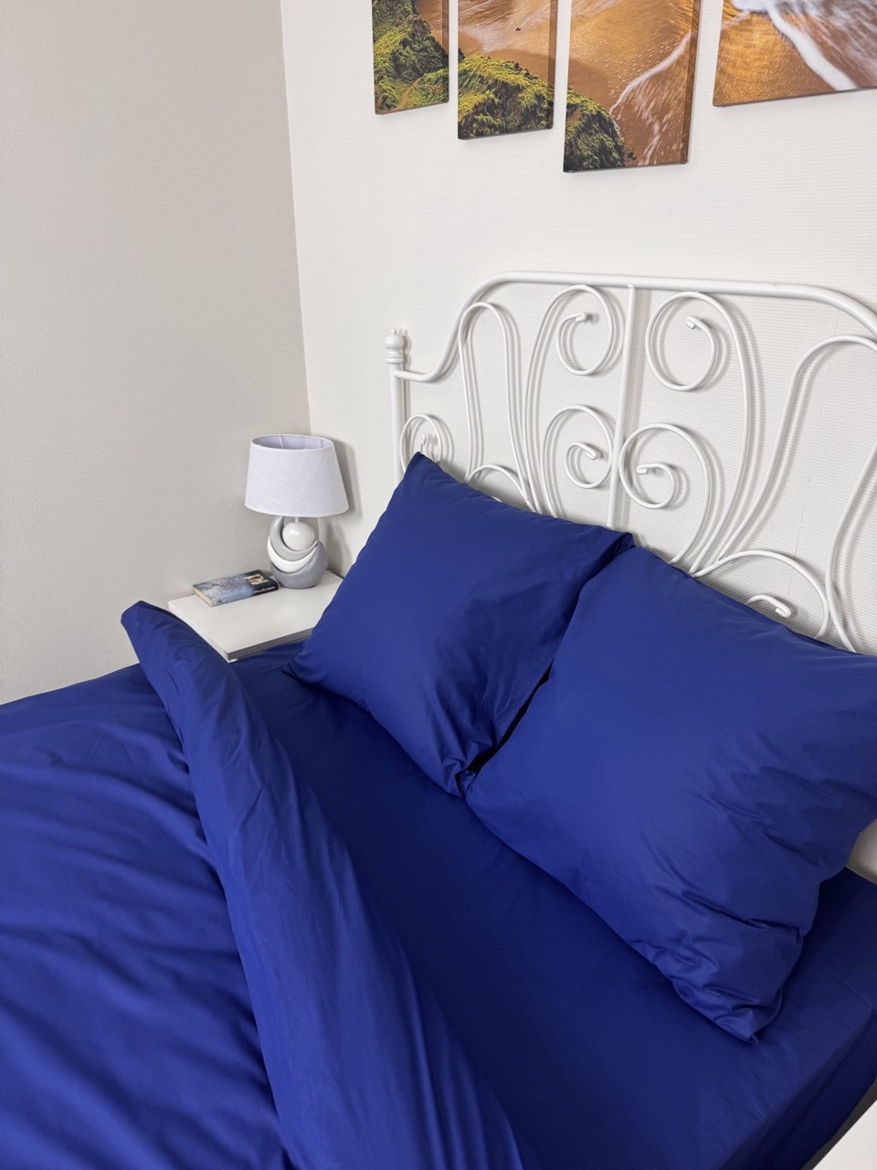 КПБ поплин однотонный Оливковая коллекция Реноме<19-4029 Темно-синий>