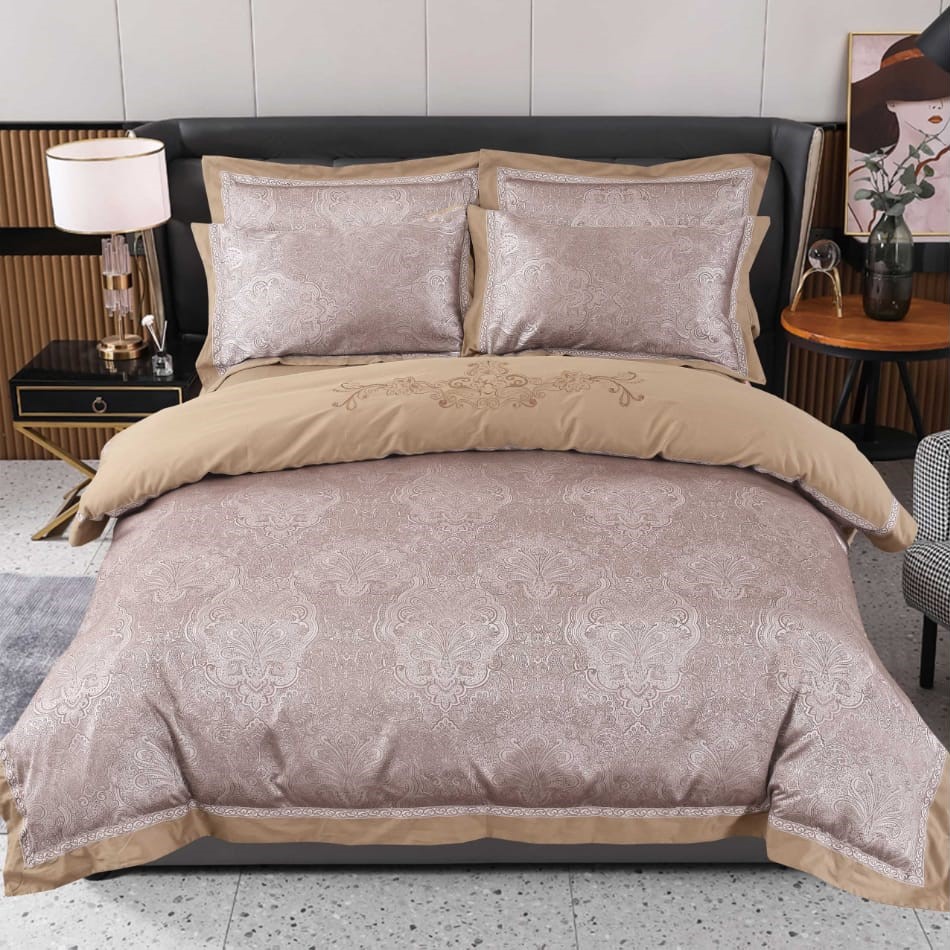 КПБ сатин-жаккард KL Ретро-Уют<KL-010>