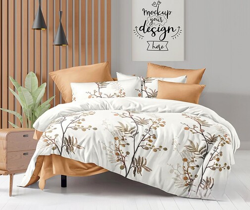 КПБ  поплин Оливковая коллекция Реноме<УУ 2410> 