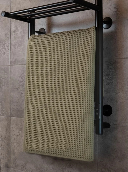 Полотенце вафельное Conforto Клинелли, 562 хаки