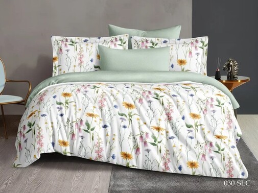 КПБ  сатин люкс Satin Lux SL Клео<SL-030 цифровая печать>