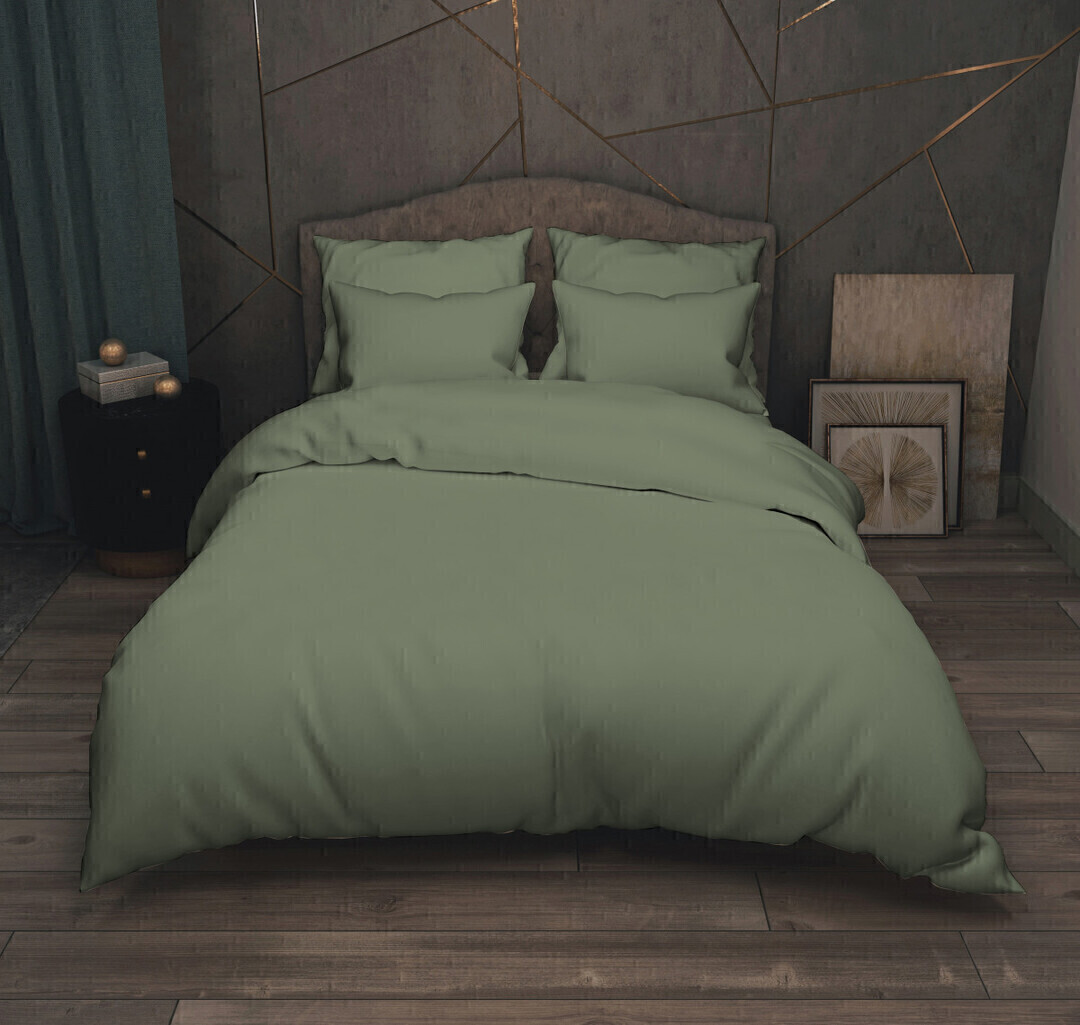 Простыня поплин на резинке Реноме