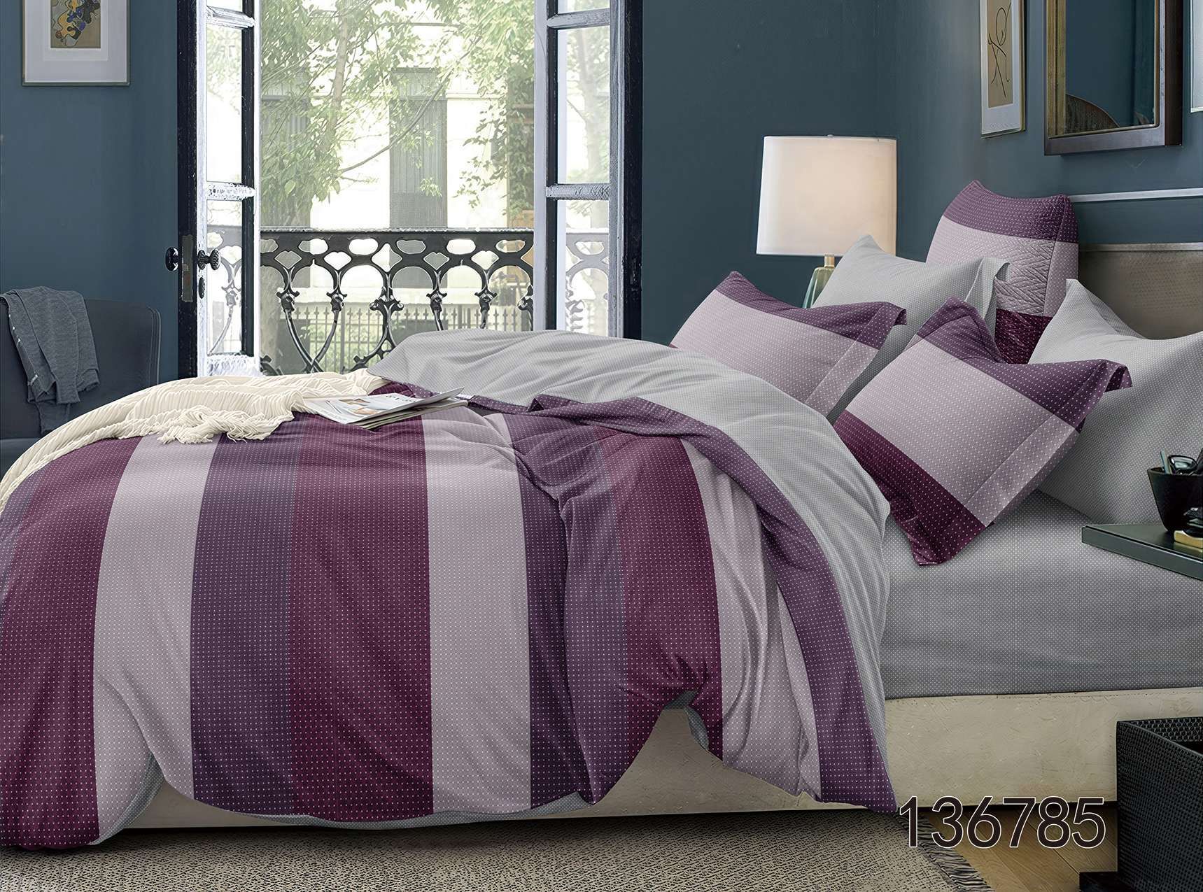 КПБ  сатин Люксор<136785 A/B >