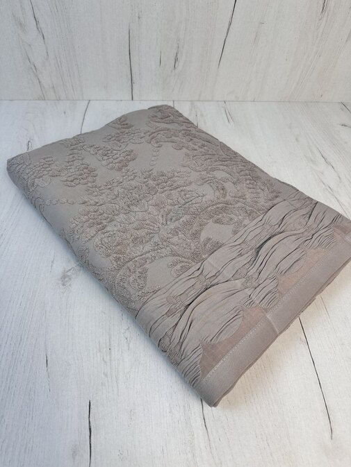 Покрывало махровое 22..421 7Я, 2208421, коричневый