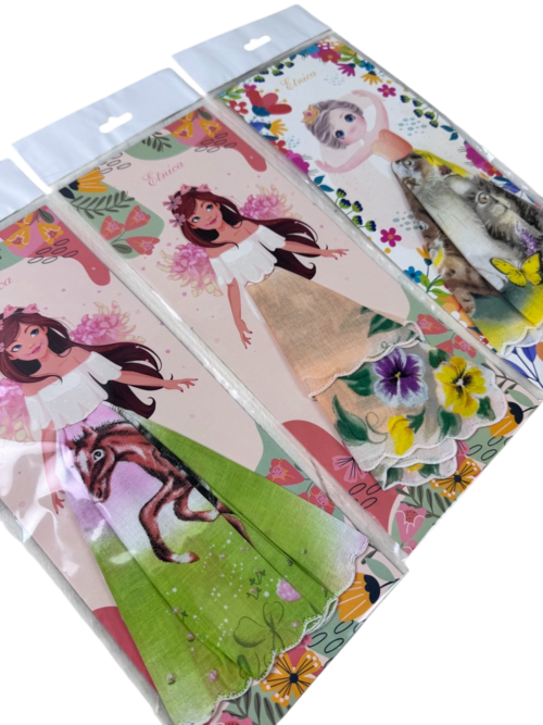 Платок носовой детский Маленькие принцессы в подарочной упак. 1шт. Пс11 Etnica
