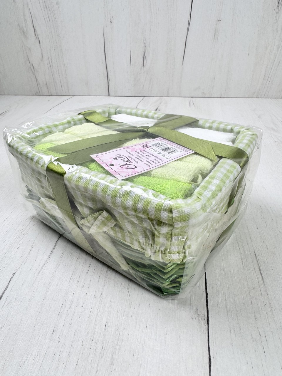 Набор салфеток в подарочной корзинке Cherir/Черир М