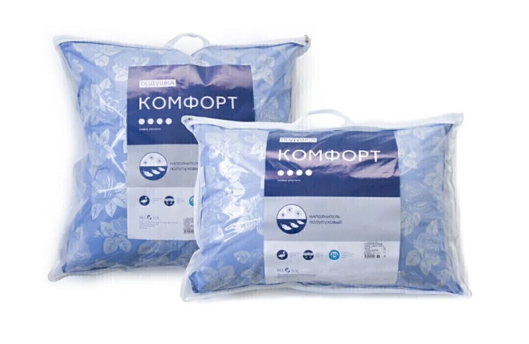 Подушка пухо-перовая Комфорт Bel-Pol