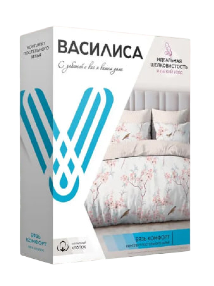 КПБ  бязь Василиса/Delight<20223-1 Японская сакура>